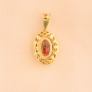 Virgin Mary locket